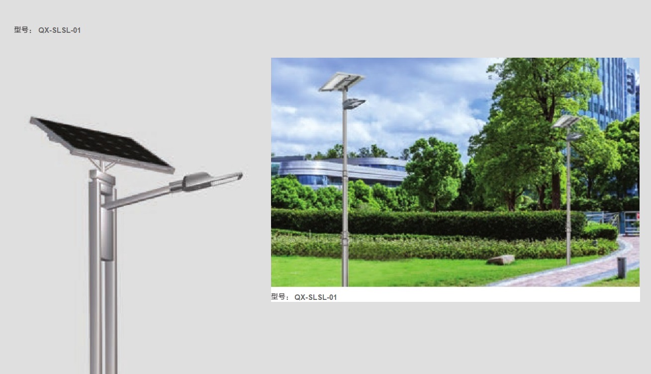 Solar street light system 01